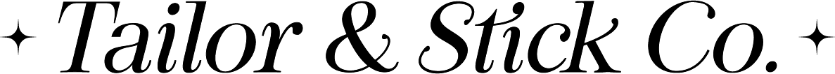 Tailor & Stick Co. Logo
